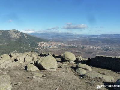 Machotas,Pico El Fraile, Tres Ermitaños; grupos de montaña valle del jerte fotos nacimiento de ebr